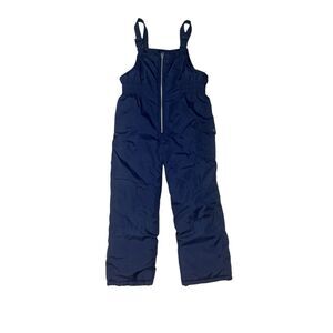 Carter's Kids Blue Ski Overalls Snow Pants Size 8 Excellent Condition Pre Owned